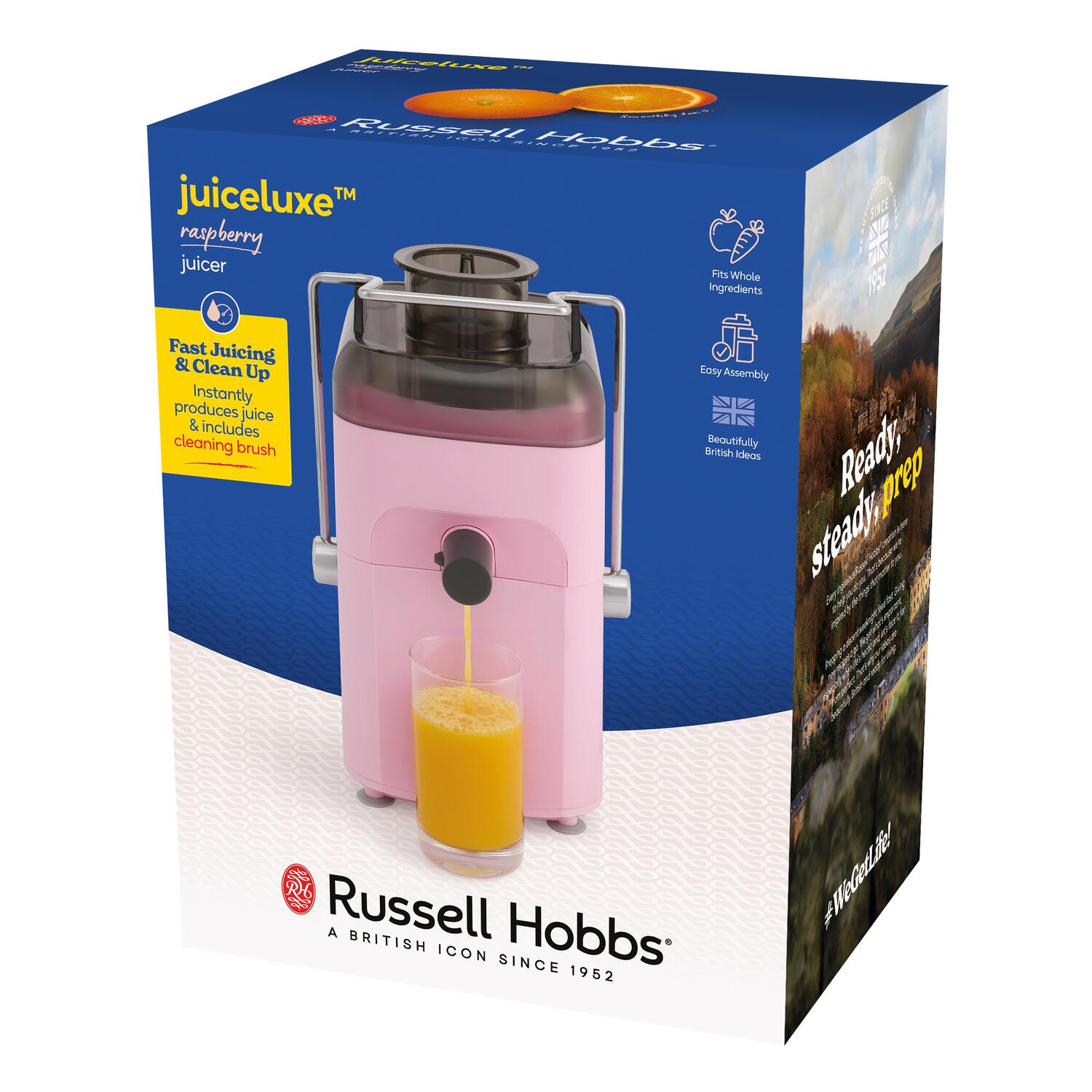 Juiceluxe juicemaskine - lyserød